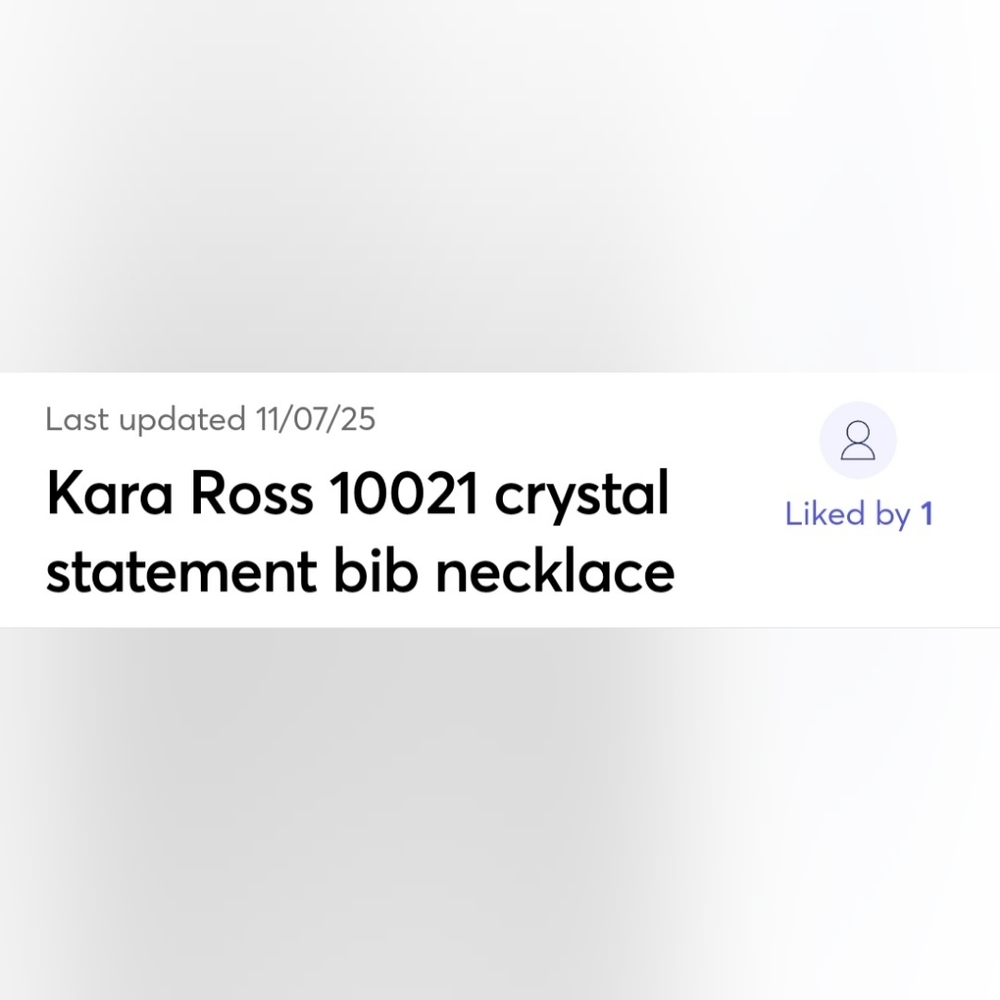 KARA ROSS NECKLACE - Picture 5 of 5